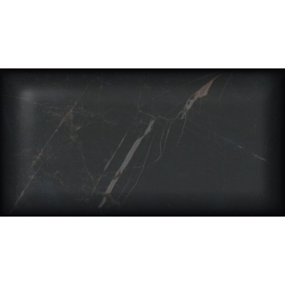 Плитка 16074 Фрагонар чёрный грань 7.4*15