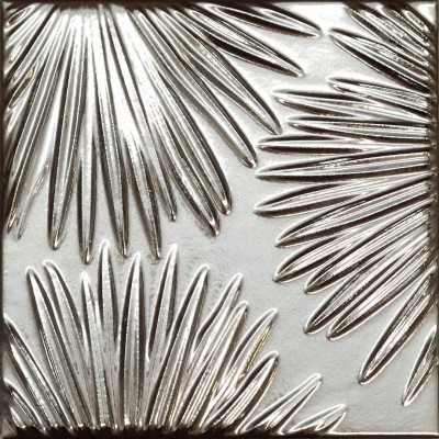 Плитка KMD2SFE003BN Декор Агдаль 4 металл глянцевый структура 15x15x0,9