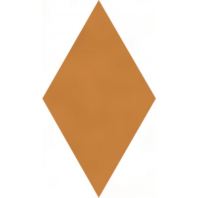 Плитка KMD2SRB006BN Декор Риад оранжевый глянцевый 13,5x7,8x0,9