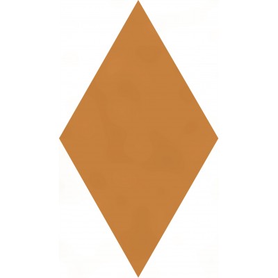 Плитка KMD2SRB006BN Декор Риад оранжевый глянцевый 13,5x7,8x0,9