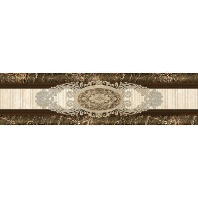 Плитка 282 Бордюр Hermitage Центр 8.5x30