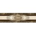 Плитка 282 Бордюр Hermitage Центр 8.5x30