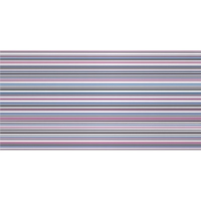 Плитка Декор Энигма платина серый полоски 25х50