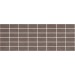 Плитка MM15111 Орсэ декор коричневый мозаичный 15*40