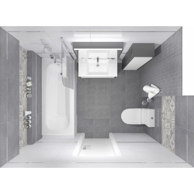 Плитка 60108 Mason серый 20х60