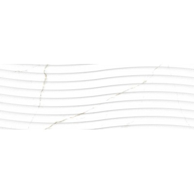 Плитка 31788 Dual White Decor SP/33,3x100/R 33,3x100