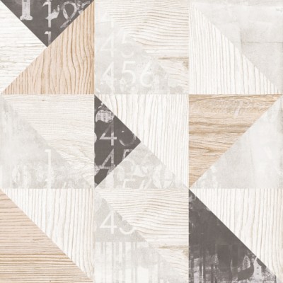 Керамогранит 6246-0049 (6046-0391) Шервуд многоцветный геометрия 45x45