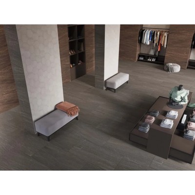 Мозаика Мозаика GB04 Gabbro Hexagon неполированная 25x28.5