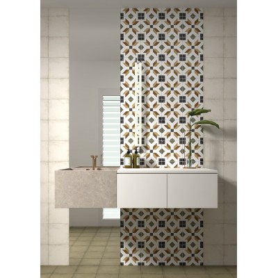 Керамогранит 24415 Art Nouveau Inspire Grey 20x20