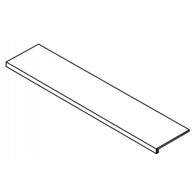 Ступени 620070002868 Forte dei Marmi Rock Venaria Black Scalino Frontale 33x160