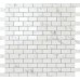 Мозаика AS34 Marvel Carrara Pure Mosaico Lappato Burattato 29.8x29.8