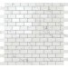 Мозаика AS34 Marvel Carrara Pure Mosaico Lappato Burattato 29.8x29.8