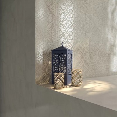 Плитка KMD3STA068BR Декор Махкама бежевый светлый глянцевый обрезной 30x60x0,9