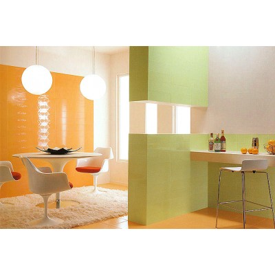 Плитка LGOT Glamour Apricot List. Circle Mix 2 8х25