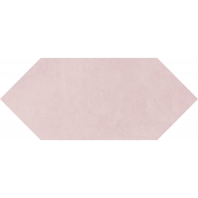 Плитка 35024 Фурнаш грань розовый светлый глянцевый 14х34