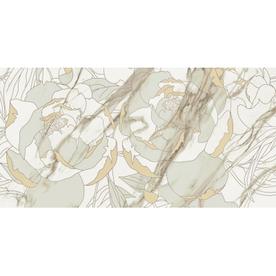 Плитка TP3668H2 Декор Тривия 2 Бежевый 30x60