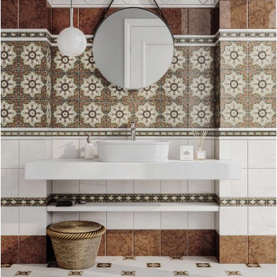 Плитка HGD/A432/5009 Декор Стемма 20*20