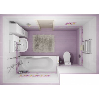 Плитка Бордюр рельефный Impression br1020D190-2 20х10