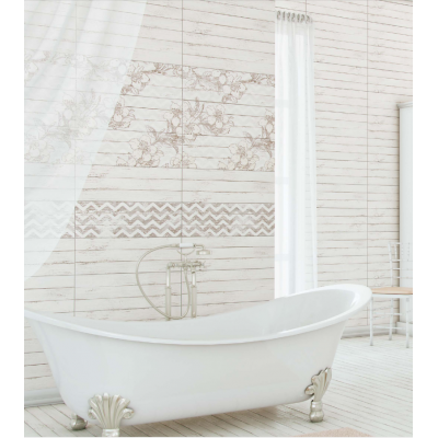 Плитка 1064-0098 Шебби Шик декор серый 20х60