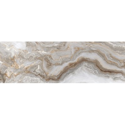 Плитка GL10B Hypnose Grey B glossy 30x90