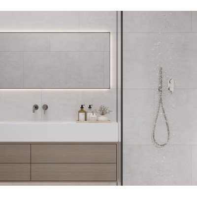 Керамогранит LP6012G0601R Festa Bianco белый глянцевые чернила 59,5х119,1