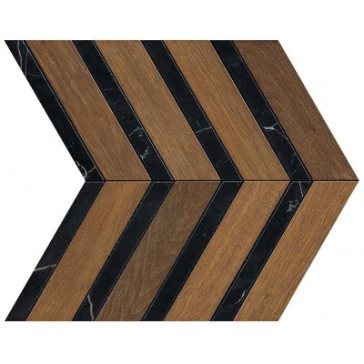Мозаика AO3L Heartwood Brandy Marble Chevron 29,4x28,7