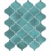 Плитка 65006 Арабески Майолика бирюза 26x30