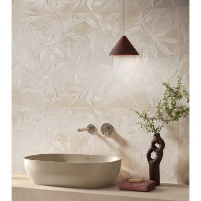 Керамогранит K958021R0001VTER ArtWall Цветы Слоновая Кость Матовый Ректификат 60x120