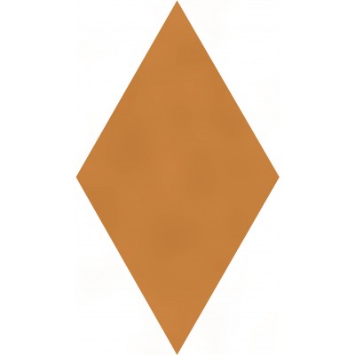 Плитка KMD2SRB006BN Декор Риад оранжевый глянцевый 13,5x7,8x0,9