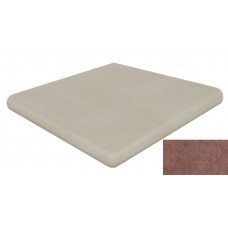 Клинкерная плитка 905655 Capri Rojo Esquina Redondeado 33х33