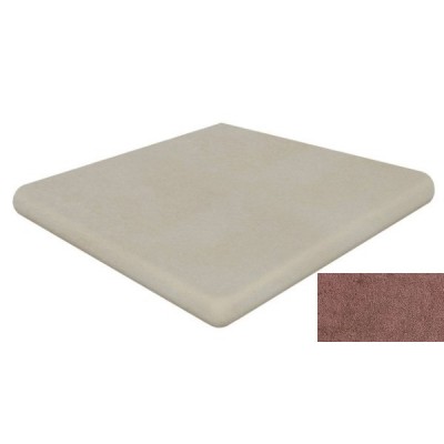 Клинкерная плитка 905655 Capri Rojo Esquina Redondeado 33х33