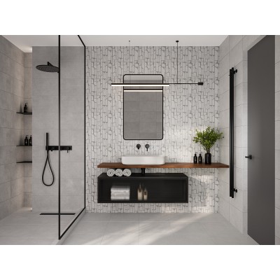 Плитка 010100001577 Форм серый низ 03 25x40