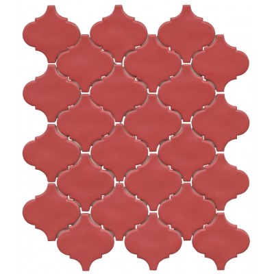 Плитка KM2630M0061N Арабески Марокко красный матовый 26x30x0,7