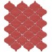 Плитка KM2630M0061N Арабески Марокко красный матовый 26x30x0,7