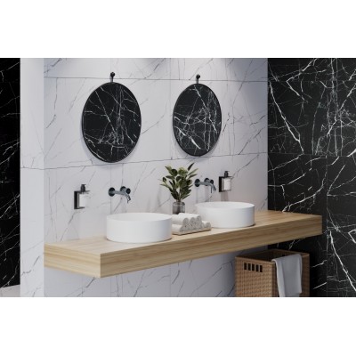 Керамогранит Е-5023/МR Cosmos белый ректификат 600х600х9