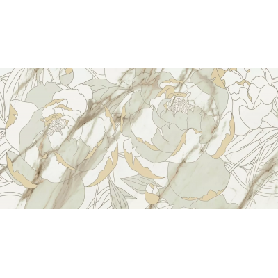 Плитка TP3668H2 Декор Тривия 2 Бежевый 30x60