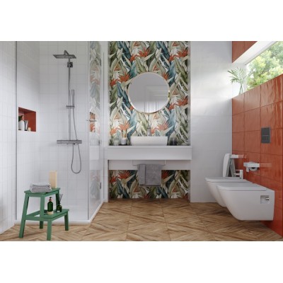 Плитка Mango white square 01 25х60