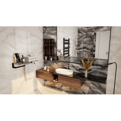 Мозаика Mosaic Detroit Black 9.5х9.5 300x300