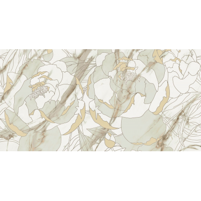 Плитка TP3668H2 Декор Тривия 2 Бежевый 30x60