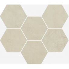 Мозаика 620110000107 Terraviva Мун Мозаика Гексагон Нат Рет 25x29