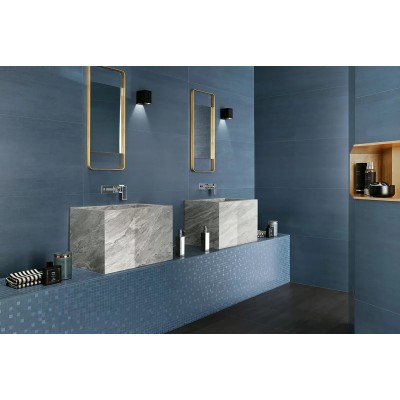 Мозаика 9MDU MEK BLUE MOSAICO DIAMOND GOLD WALL 30,5x30,5