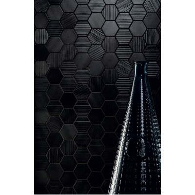 Мозаика Ms-Horizon hex black 28,9x22,1