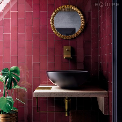 Плитка 25633 Volcanic Red 6.5x20