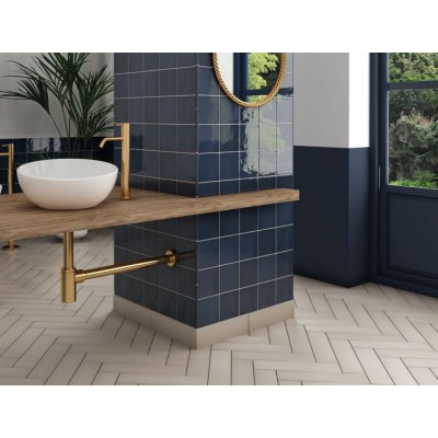 Керамогранит 25893 Stromboli Glassy Blue 9.2x36.8