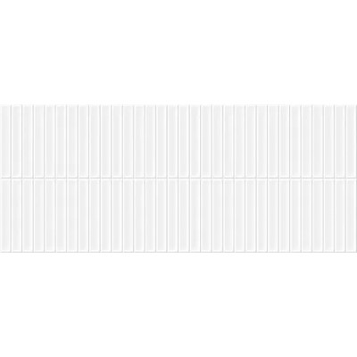 Плитка 010100001522 Simply white 01 рельеф 25х60