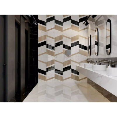 Плитка ID130 Декор Бертран 2 микс 40x120