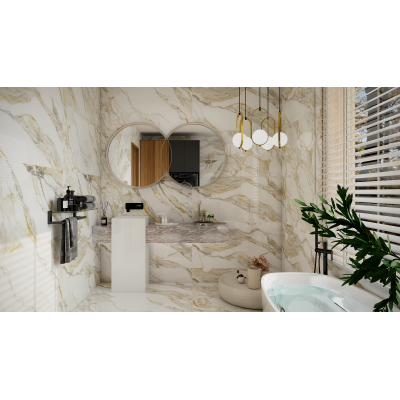 Керамогранит Irsana GP white 14,7x59,4