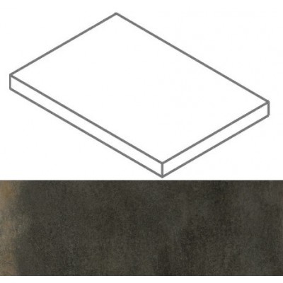 Ступени 620070002367 Continuum Brass Dark Scalino Angolare DX 33x160