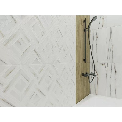 Плитка 00-00003223 Rosso Venato Geometria 31,5х63