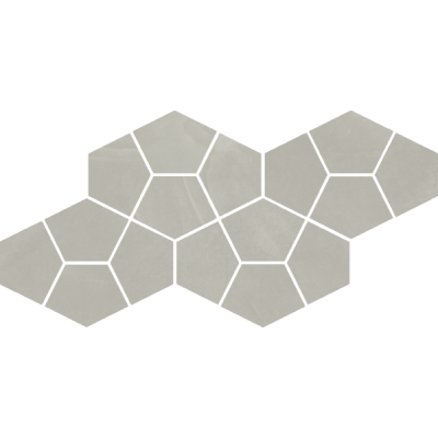 Мозаика 620110000183 Continuum Silver Mosaico Prism 41.3x20.5